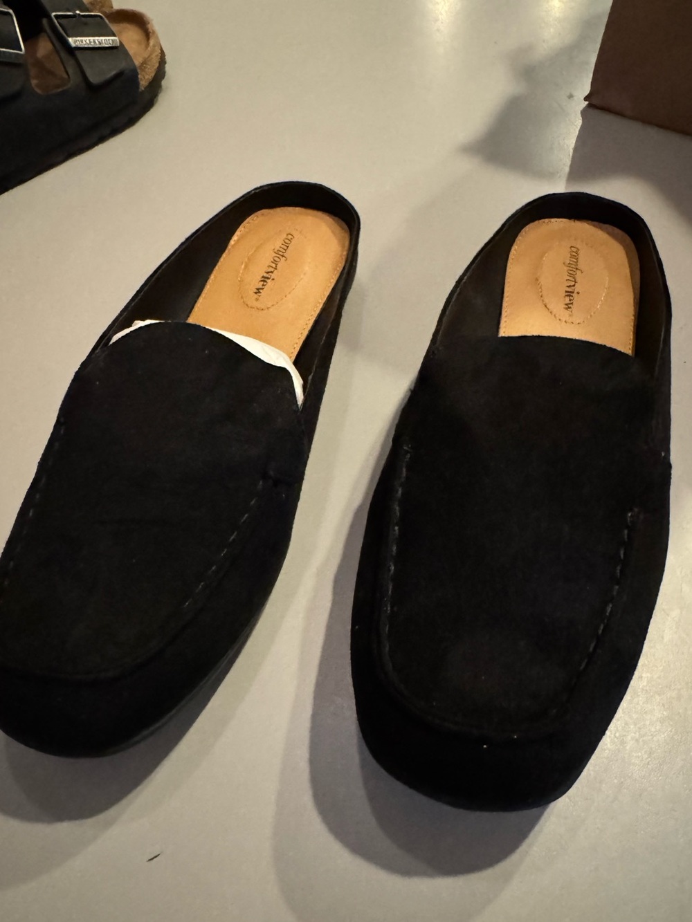 Comfortview Moccasin-style slippers